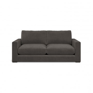 furniture cloud medium sofa cosmos graphite plain front