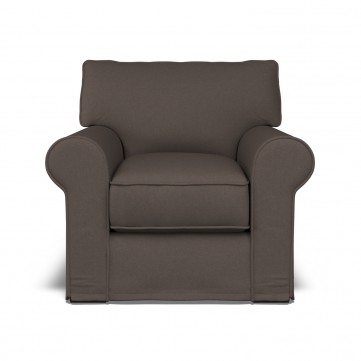 Vermont Loose Cover Chair Shani Espresso