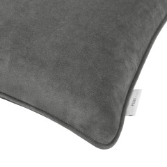 cushion cosmos graphite self piped edge 50 detail