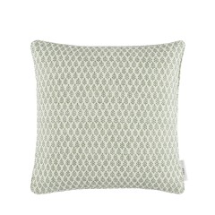 Folia Sage Printed Cotton Cushion 43cm x 43cm | The Pure Edit