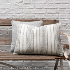 Jina Natural Woven Cushion 43cm x 43cm