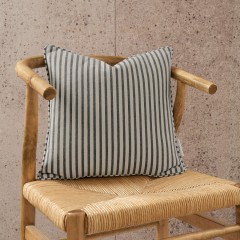 Jovita Charcoal Woven Cushion 43cm x 43cm