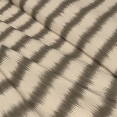 Fabric Aarna Graphite Print Wave