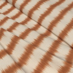 Fabric Aarna Rust Print Wave