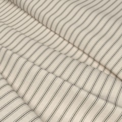 Fabric Aline Charcoal Print Wave
