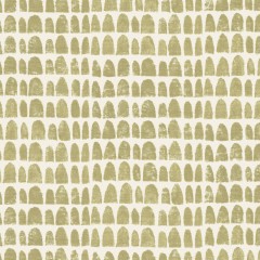 Fabric Babouches Moss Print Flat