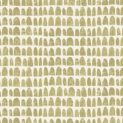 Fabric Babouches Moss Print Flat