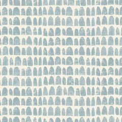 Fabric Babouches Sky Print Flat