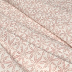 Fabric Bandhani Rose Print Wave