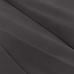 Fabric Cosmos Charcoal Plain Wave