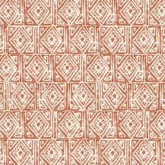 Fabric Ellora Cinnamon Print Flat