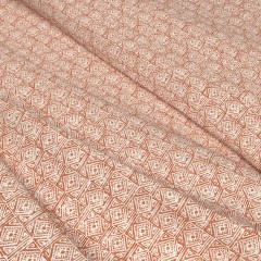 Fabric Ellora Cinnamon Print Wave