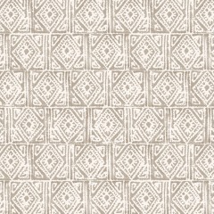 Fabric Ellora Taupe Print Flat