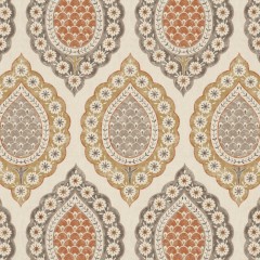 Fabric Indienne Spice Print Flat