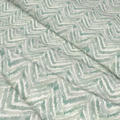 Fabric Kelim Mineral Print Wave