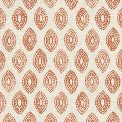 Marra Persimmon Printed Cotton Fabric