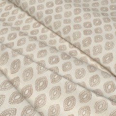 Fabric Marra Taupe Print Wave