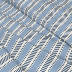 Fabric Nimes China Blue Print Wave