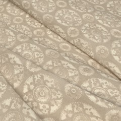 Fabric Nubra Linen Print Wave