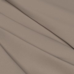 Fabric Shani Taupe Plain Wave