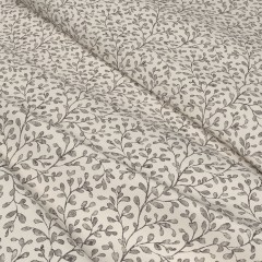 Fabric Taree Charcoal Print Wave