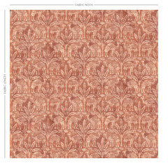 Toubkal Spice Printed Cotton Fabric