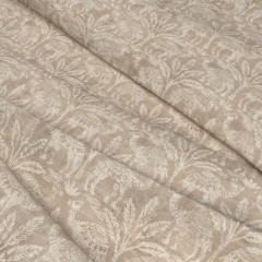 Fabric Toubkal Taupe Print Wave