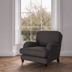 furniture bliss chair amina charcoal plain lifestyle