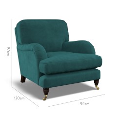furniture bliss chair cosmos jade plain dimension