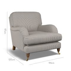 furniture bliss chair jovita indigo weave dimension