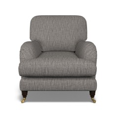 furniture bliss chair kalinda charcoal plain front