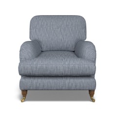 furniture bliss chair kalinda denim plain front