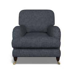 furniture bliss chair kalinda indigo plain front
