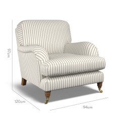 furniture bliss chair malika indigo weave dimension