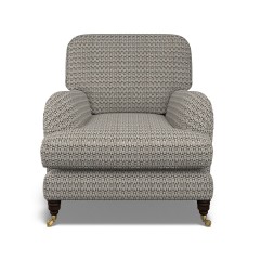 furniture bliss chair nala charcoal weave front