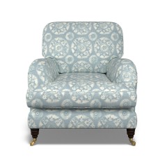 furniture bliss chair nubra denim print front