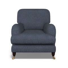 furniture bliss chair safara indigo weave front