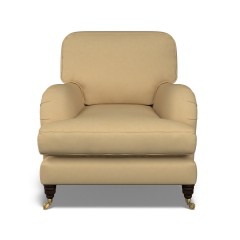 furniture bliss chair shani ochre plain front