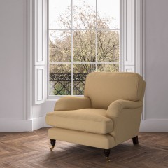 furniture bliss chair shani ochre plain lifestyle