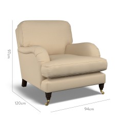 furniture bliss chair shani sand plain dimension