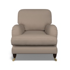 furniture bliss chair shani taupe plain front