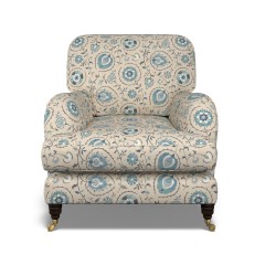 furniture bliss chair shimla azure print front
