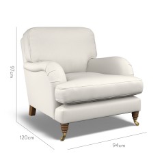 furniture bliss chair zuri parchment plain dimension