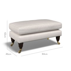 furniture bliss footstool amina dove plain dimension