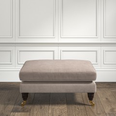 furniture bliss footstool cosmos clay plain lifestyle
