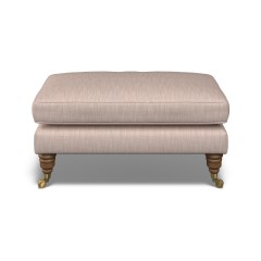 furniture bliss footstool kalinda blush plain front
