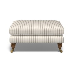 furniture bliss footstool malika espresso weave front