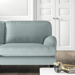 furniture bliss medium sofa amina azure plain lifestyle