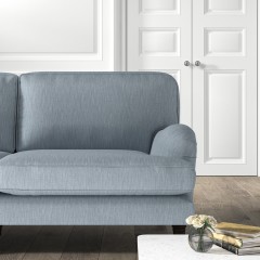 furniture bliss medium sofa amina denim plain lifestyle