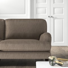 furniture bliss medium sofa amina espresso plain lifestyle
